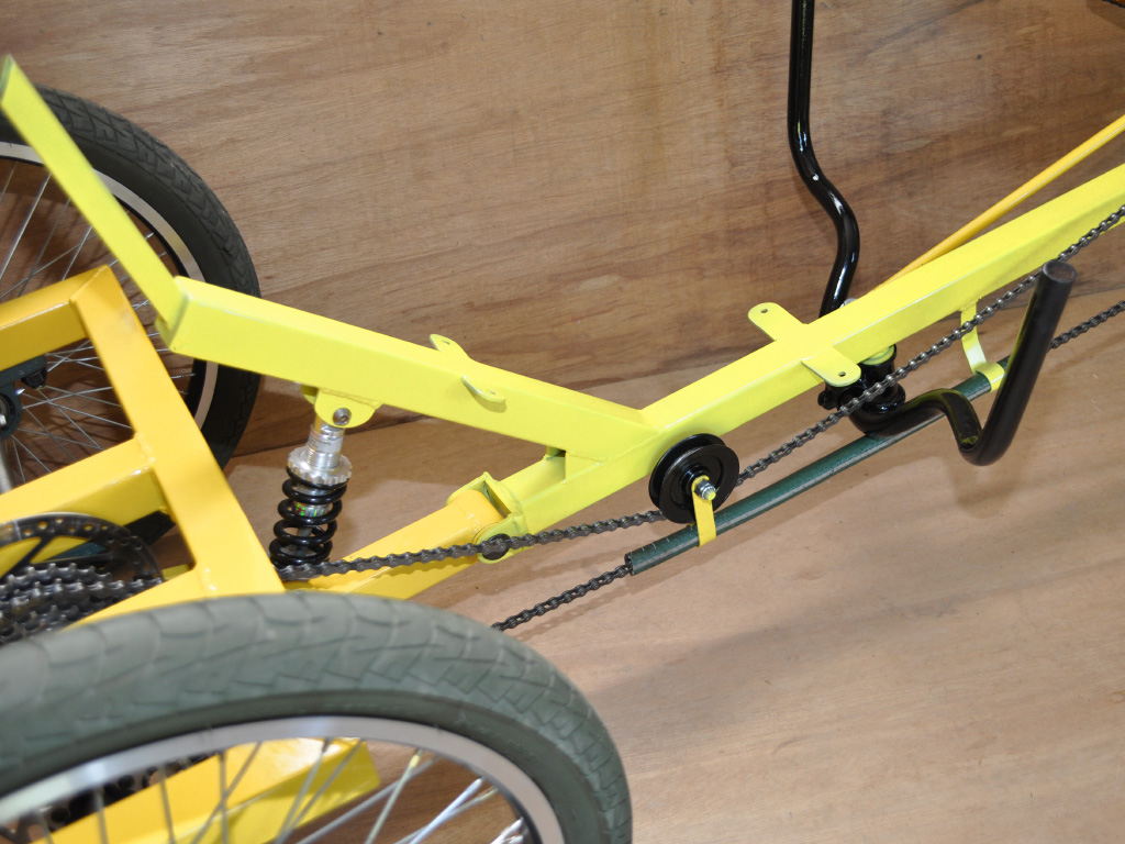 Aurora Suspension Trike - diy recumbent trike